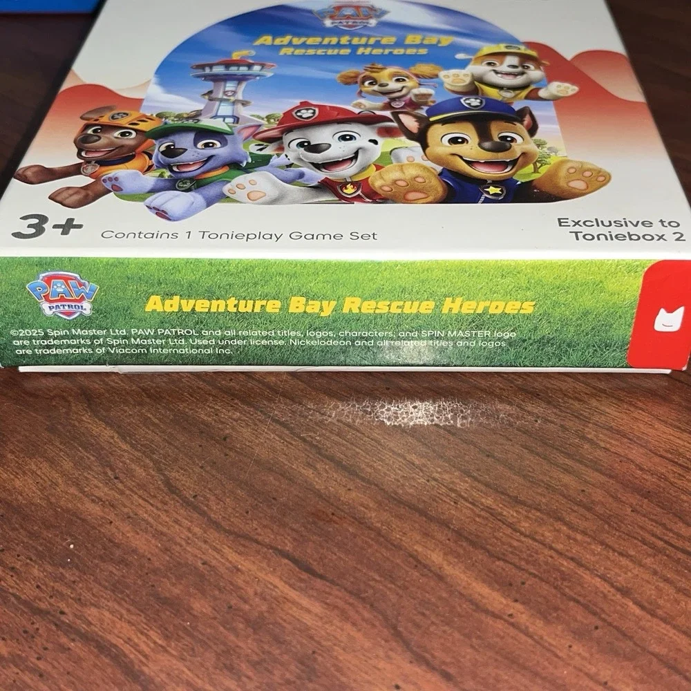 NEW Tonies Tonie‎ Play Game Paw Patrol Adventure Bay Rescue Heroes Toniebox 2